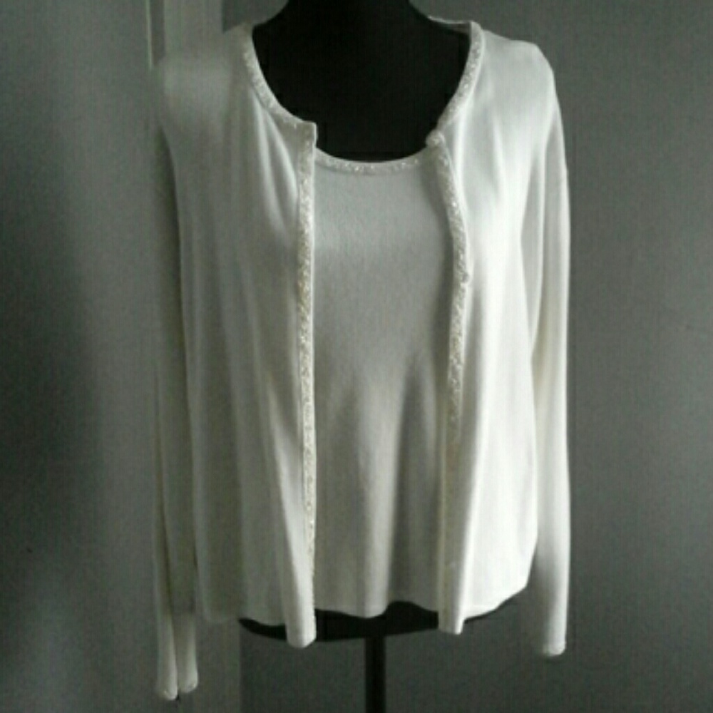 Sweater with top